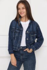 ג'קט ג'ינס קפוצ'ון