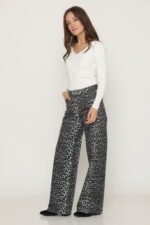 ג'ינס סלין אפור